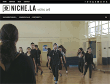 Tablet Screenshot of niche.la